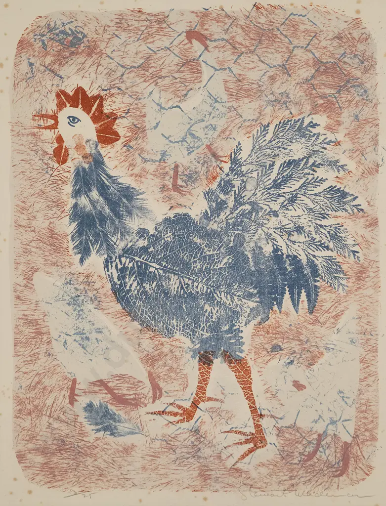 Stewart MacLennan - Rooster & Street Scene (2) Image 1++
