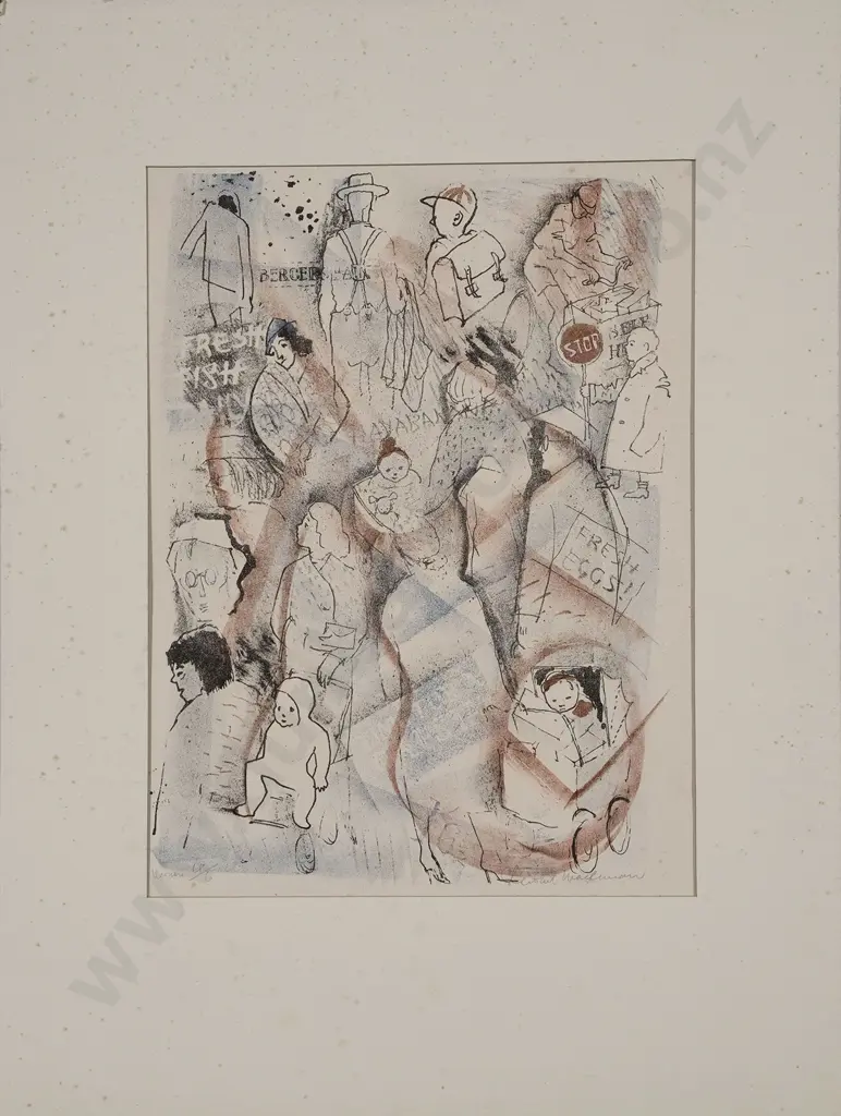Stewart MacLennan - Rooster & Street Scene (2) Image 1++