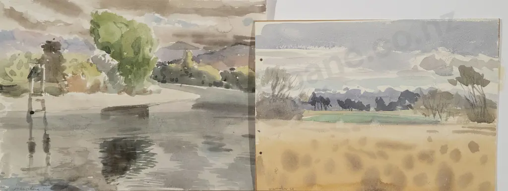 Stewart MacLennan - Six Various Watercolours Image 1++