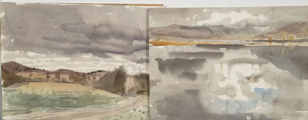 Stewart MacLennan - Six Various Watercolours Image 1++
