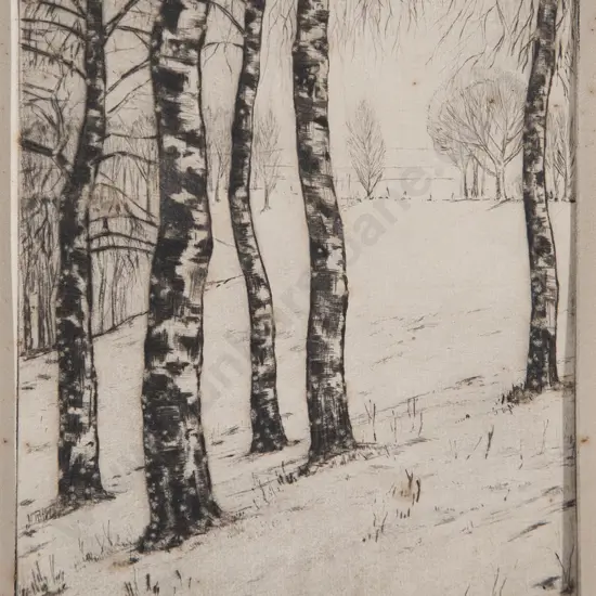 Six Assorted Works on Paper