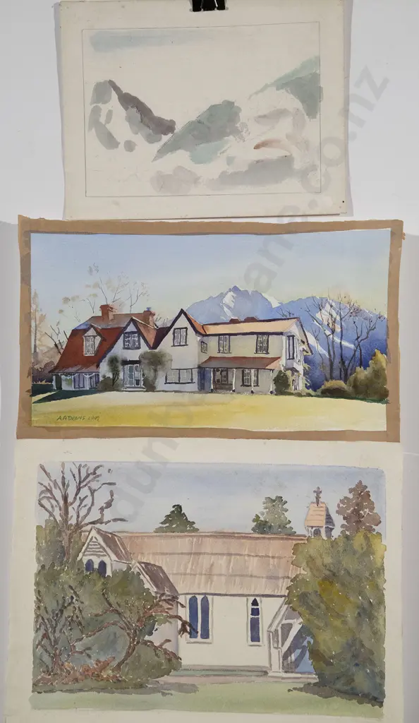 A A Deans and Other Watercolours Image 1++