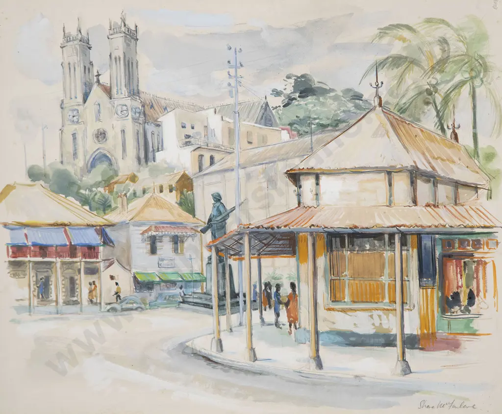 Shona McFarlane - Townscape in Noumea Image 1++
