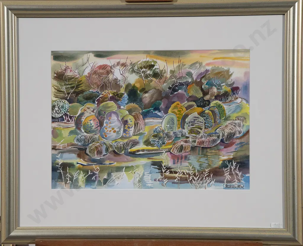 Barbara Blakemore Fowler - Autumn Lake Image 1++