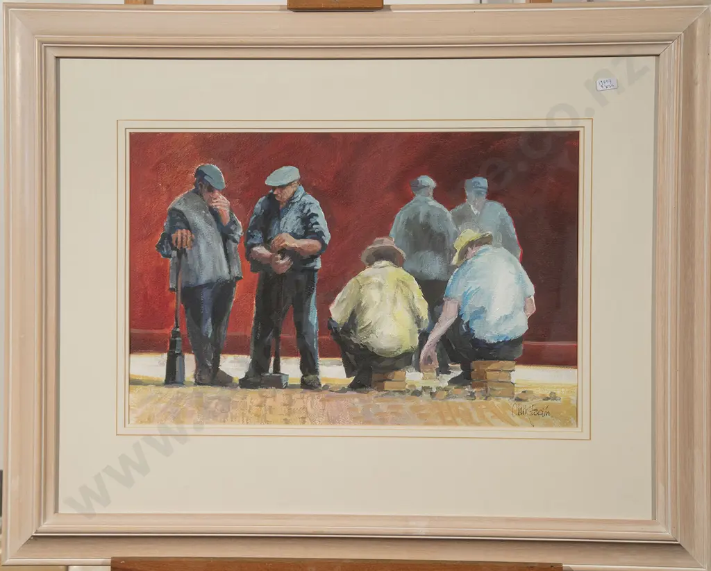 Clark Esplin - Road Workers Lisbon Portugal Image 1++