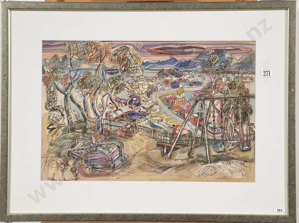 Barbara Blakemore Fowler - Looking Out From Huntsbury Hill Image 1++