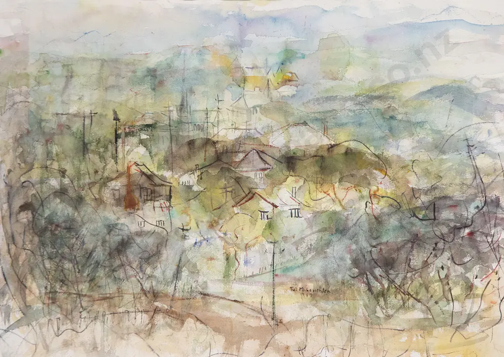 Tui McLauchlan watercolour & Elizabeth Kay oil (2) Image 1++
