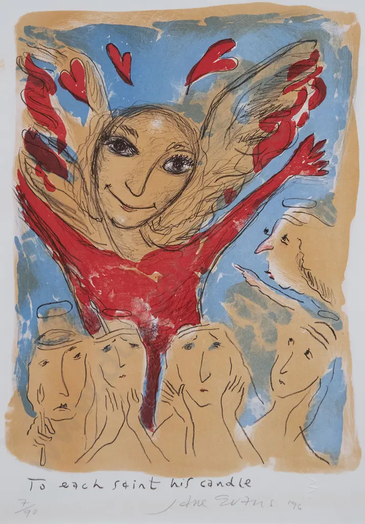 Jane Evans - To Each Saint His Candle Image 1++