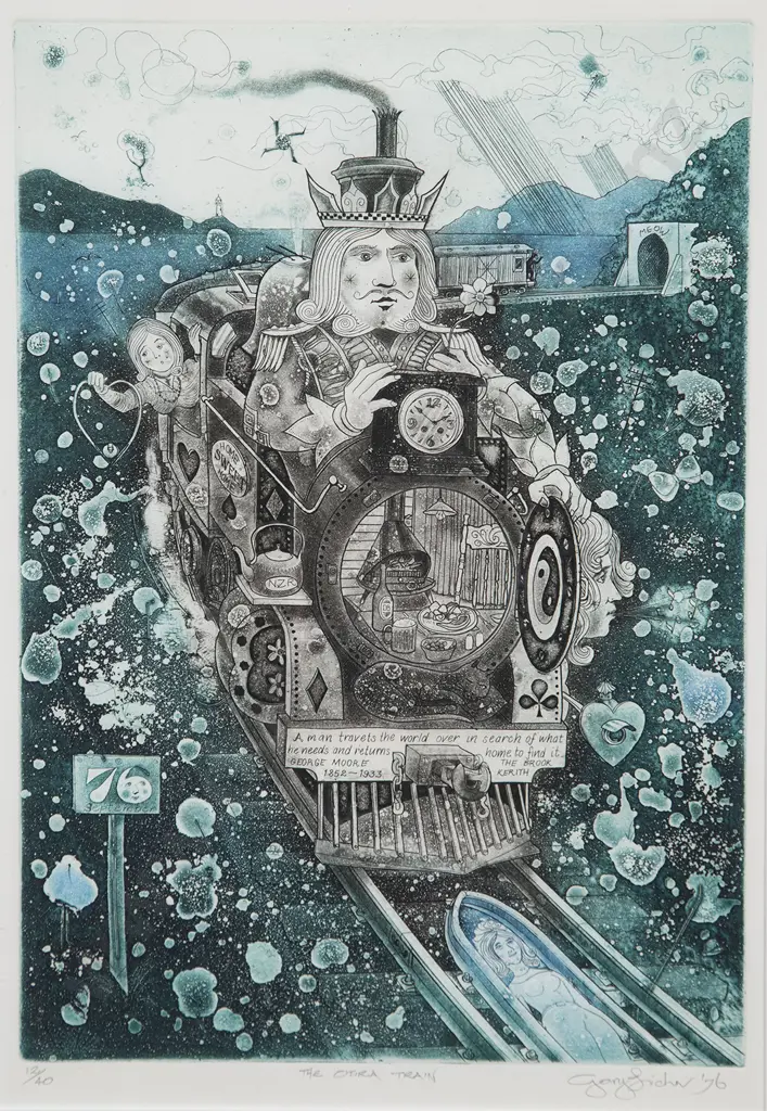 Gary Tricker - Etchings (2) Image 1++
