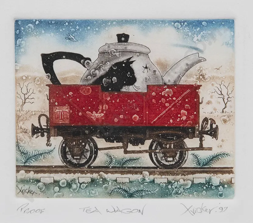Gary Tricker - Etchings (2) Image 1++