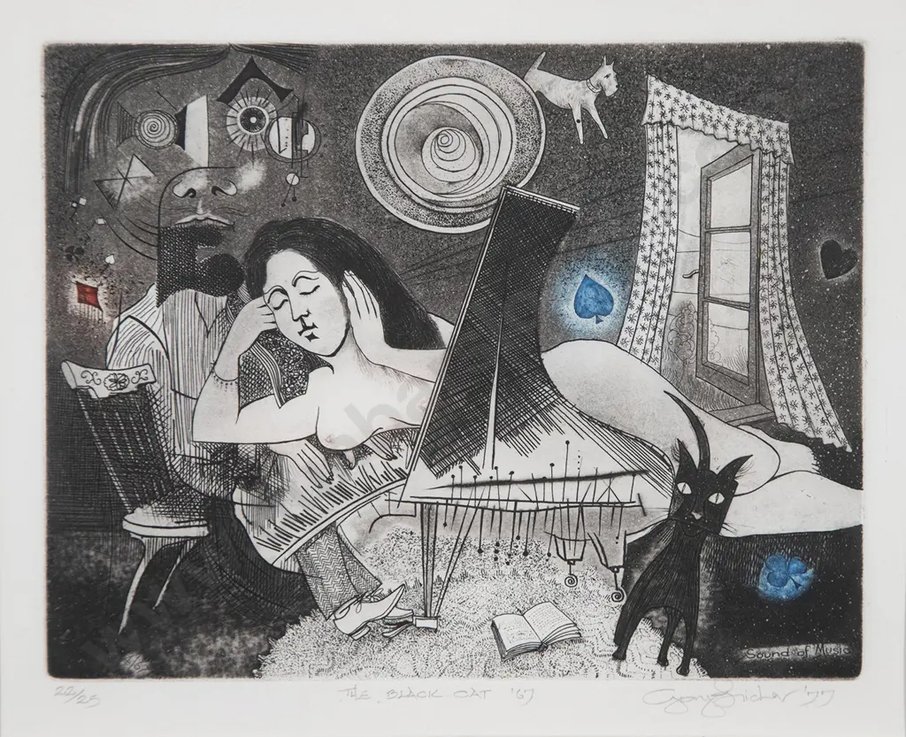 Gary Tricker - The Black Cat '67 Image 1++