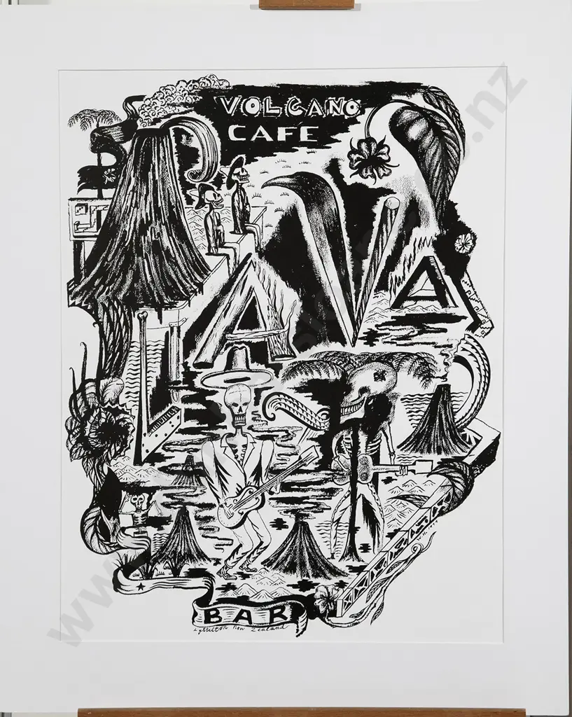 Bill Hammond - Volcano Cafe Image 1++