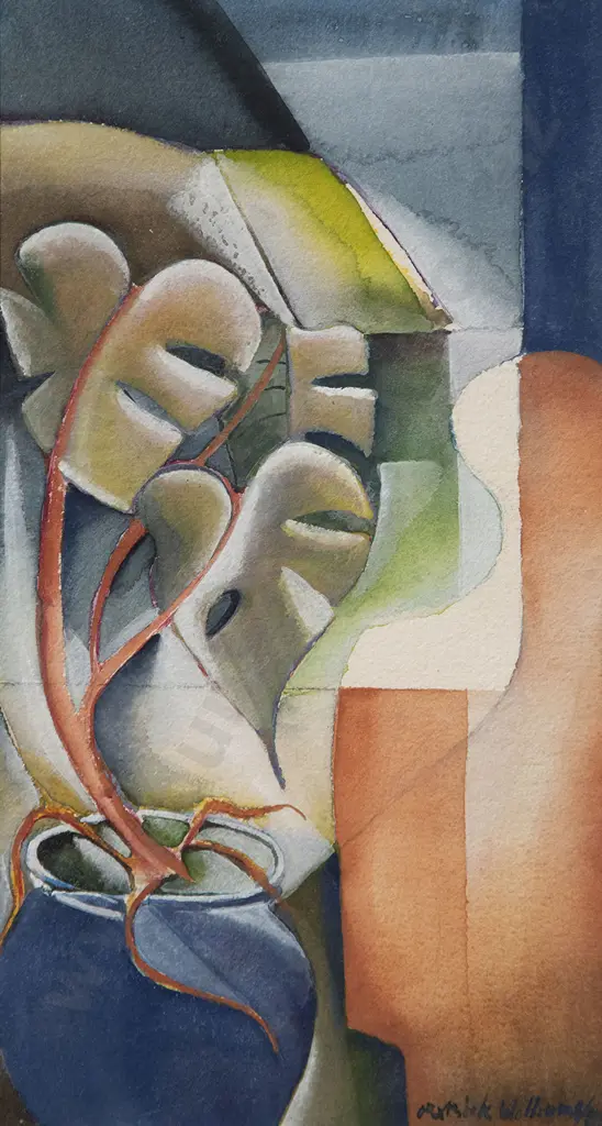Patrick Williams - Still Life with Pot Plant Image 1++