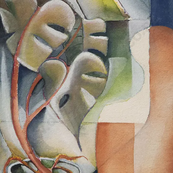 Patrick Williams - Still Life with Pot Plant