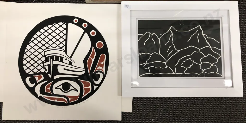 Four Various Works on Paper Image 1++