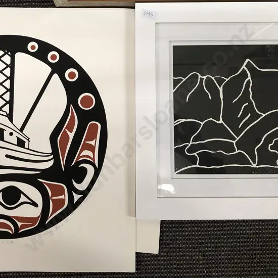 Four Various Works on Paper
