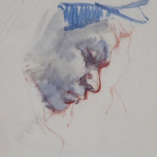 Leon Vilaincour (Polish/British) - Head of Sculptor