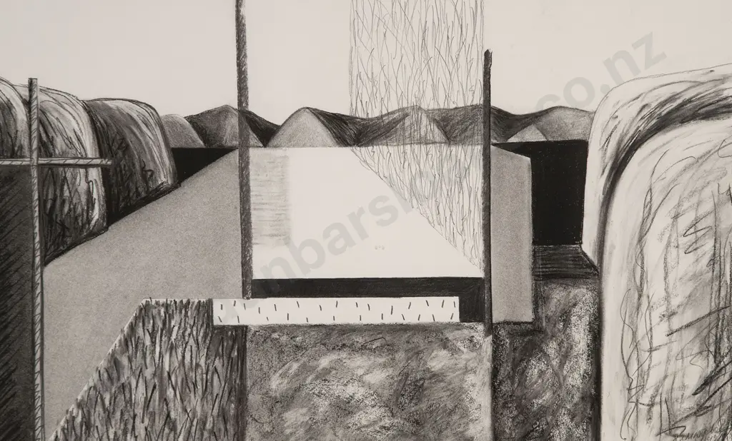Lou Wycherley - Abstract Landscape Image 1++