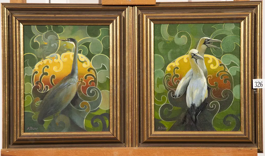 Michael Blow - Pair of Bird Studies Image 1++