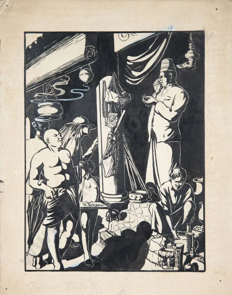 John Howell - Monoprint and Two Other Works (3) Image 1++
