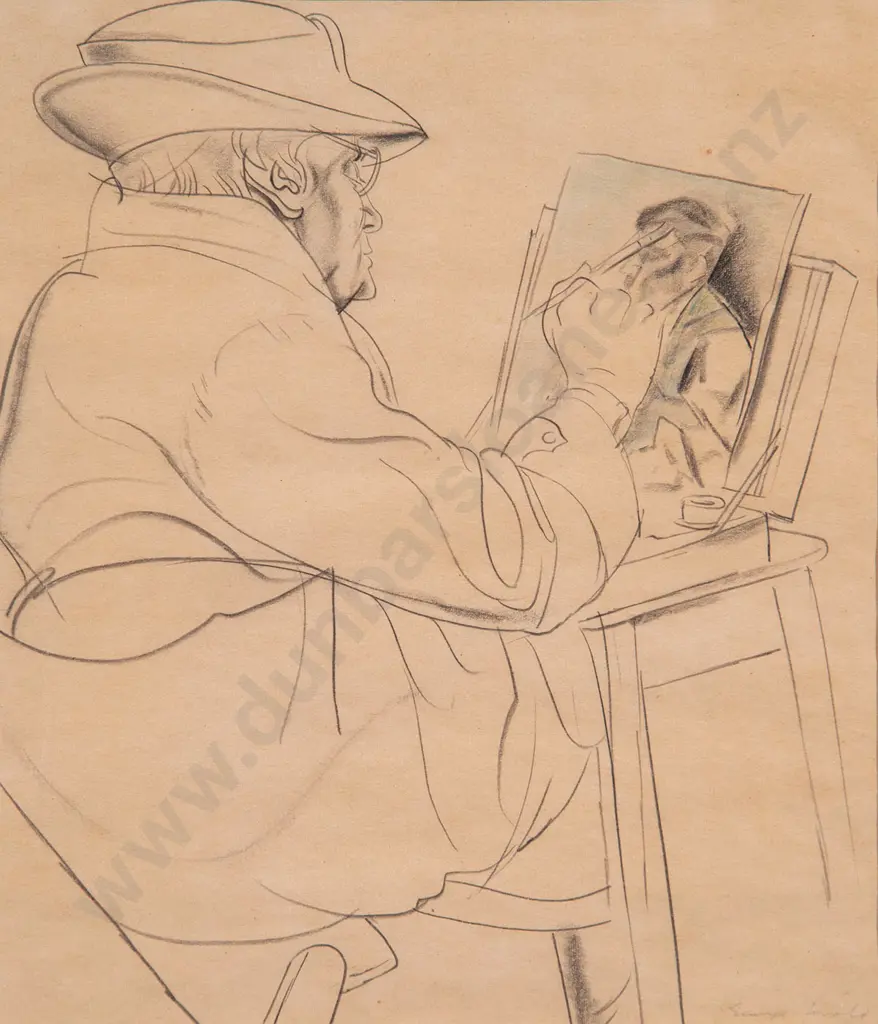 George Woods - Drawing Lesson at Helen Crabb's Image 1++