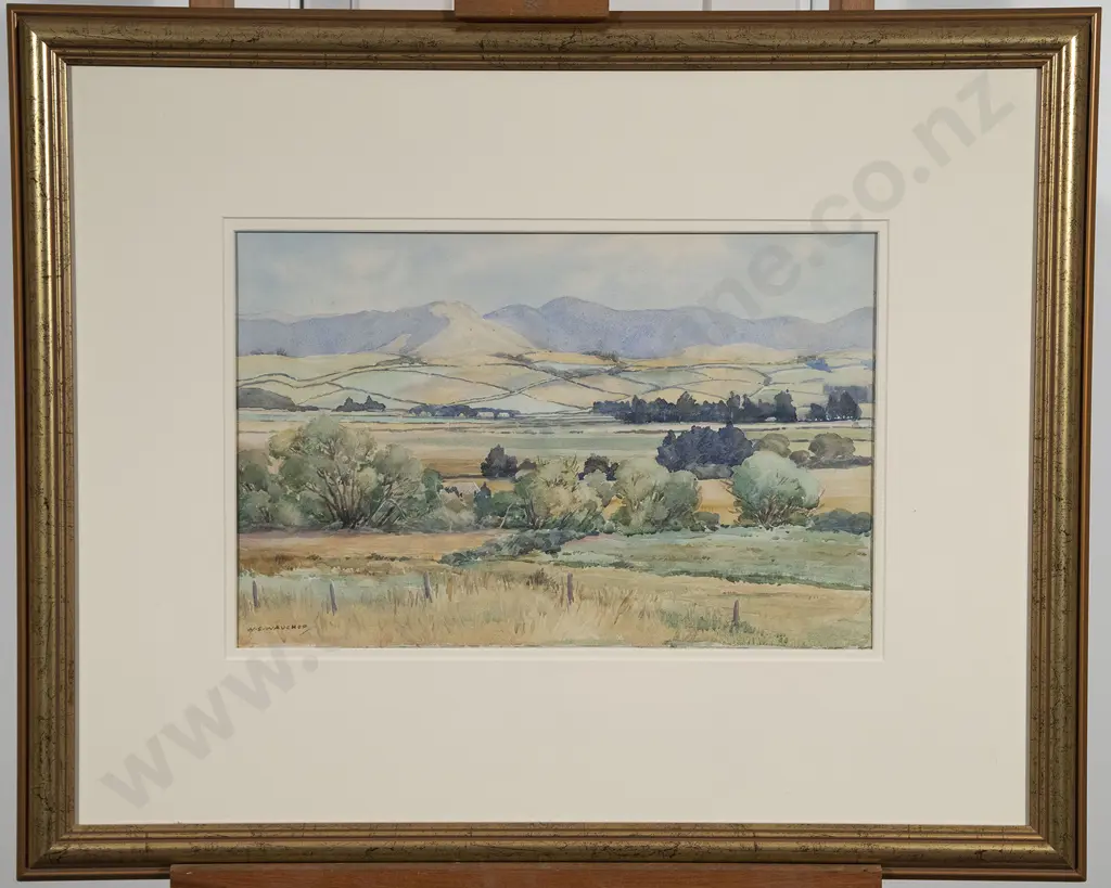 W S Wauchop - Wairarapa Landscape Image 1++