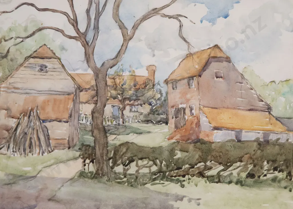 Pair of English Rustic Landscapes (2) Image 1++