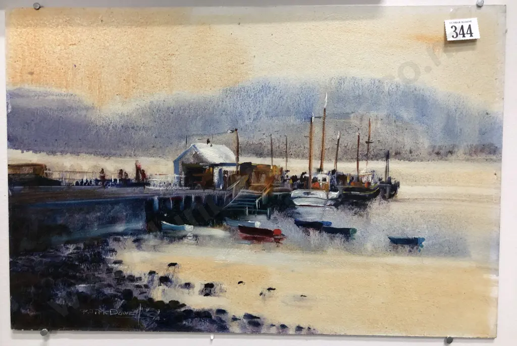 Robert McDowell - Akaroa Wharf Image 1++