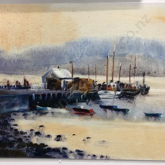 Robert McDowell - Akaroa Wharf