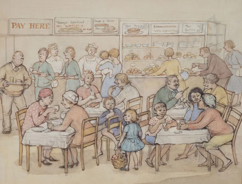 Joy Overy - Cafeteria Gossip Image 1++