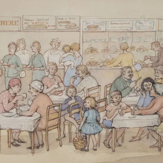 Joy Overy - Cafeteria Gossip