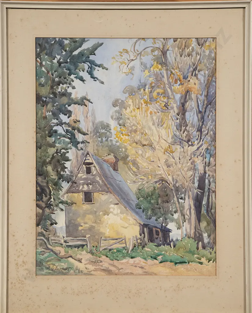 Myrtle Bartlett watercolour & Daphne Preston oil (2) Image 1++