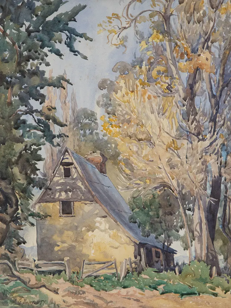 Myrtle Bartlett watercolour & Daphne Preston oil (2) Image 1++