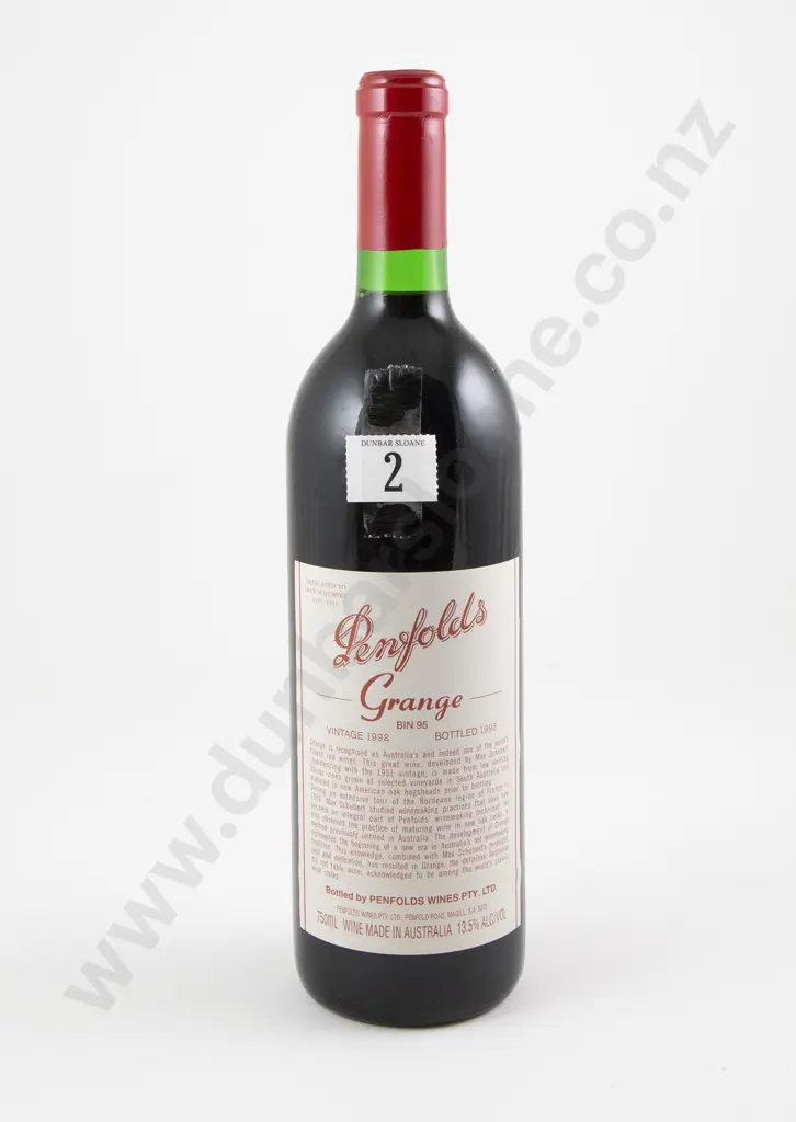 1 bottle Penfolds Bin 95 Grange 1992 Image 1++