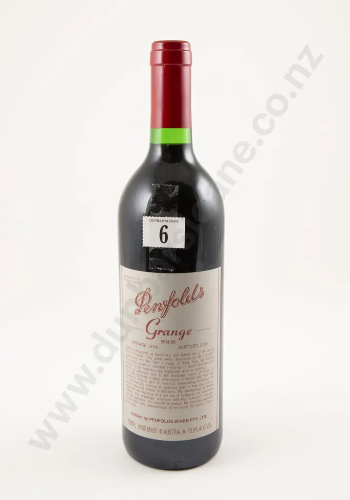 1 bottle Penfolds Bin 95 Grange 1994 Image 1++