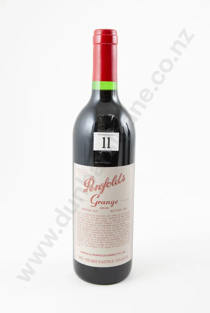 1 bottle Penfolds Bin 95 Grange 1998 Image 1++