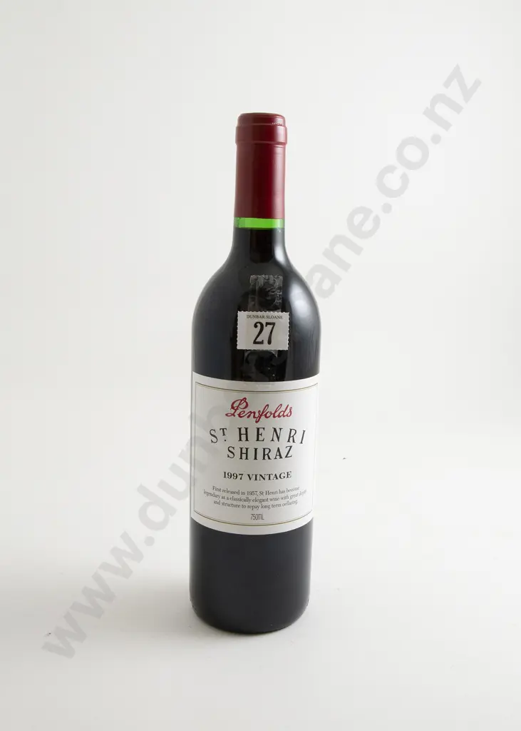 1 bottle Penfolds St Henri Shiraz 1997 Image 1++