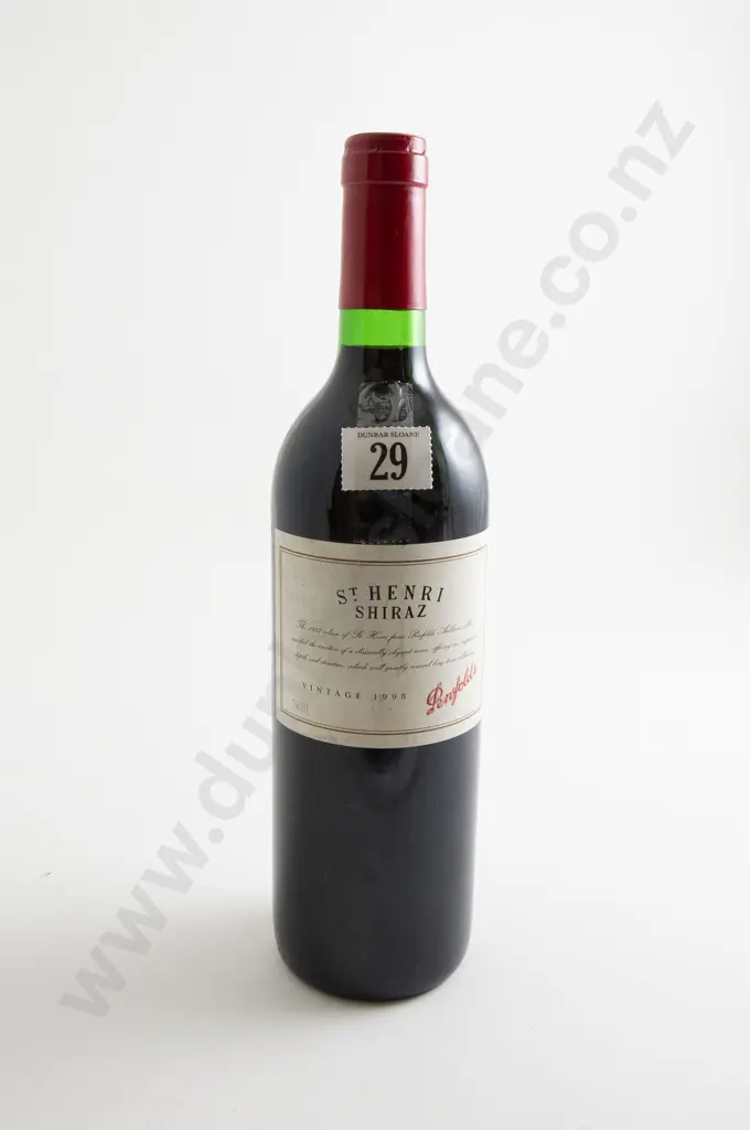 1 bottle Penfolds St Henri Shiraz 1998 Image 1++