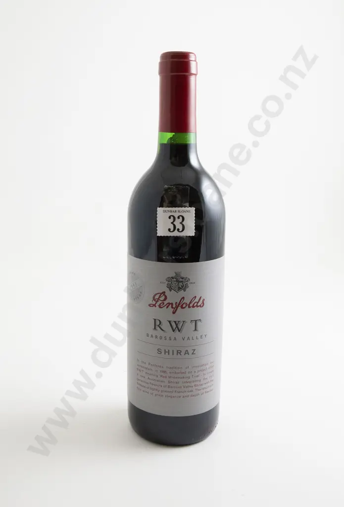 1 bottle Penfolds RWT Barossa Valley Shiraz 1997 Image 1++