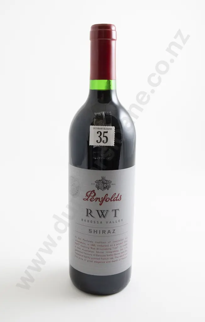1 bottle Penfolds RWT Barossa Valley Shiraz 1997 Image 1++