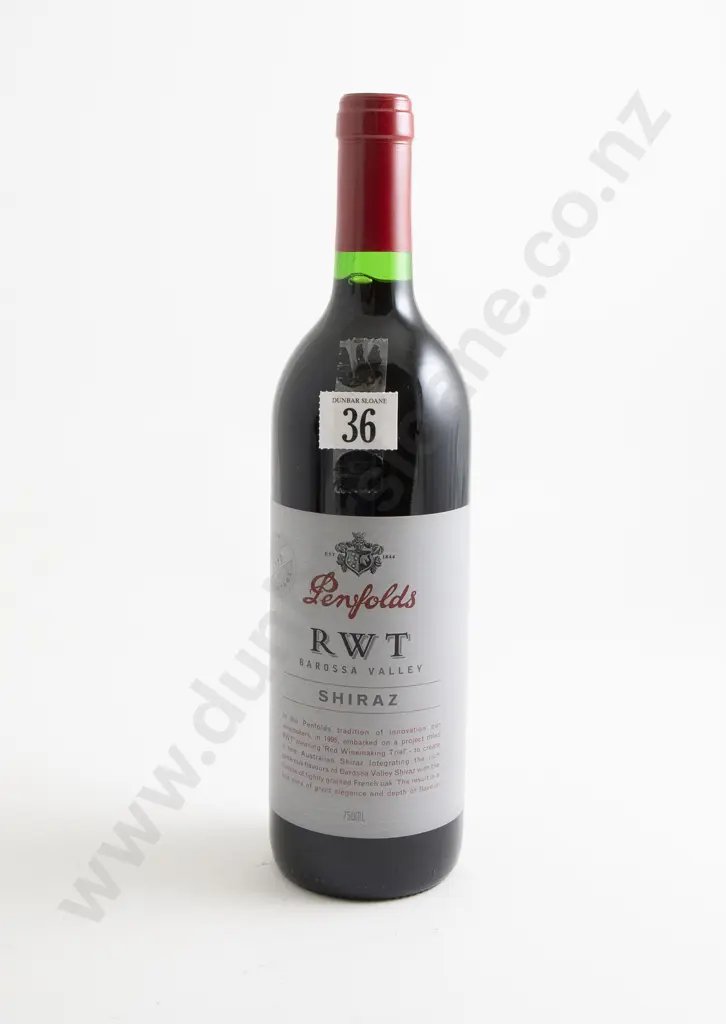 1 bottle Penfolds RWT Barossa Valley Shiraz 1998 Image 1++