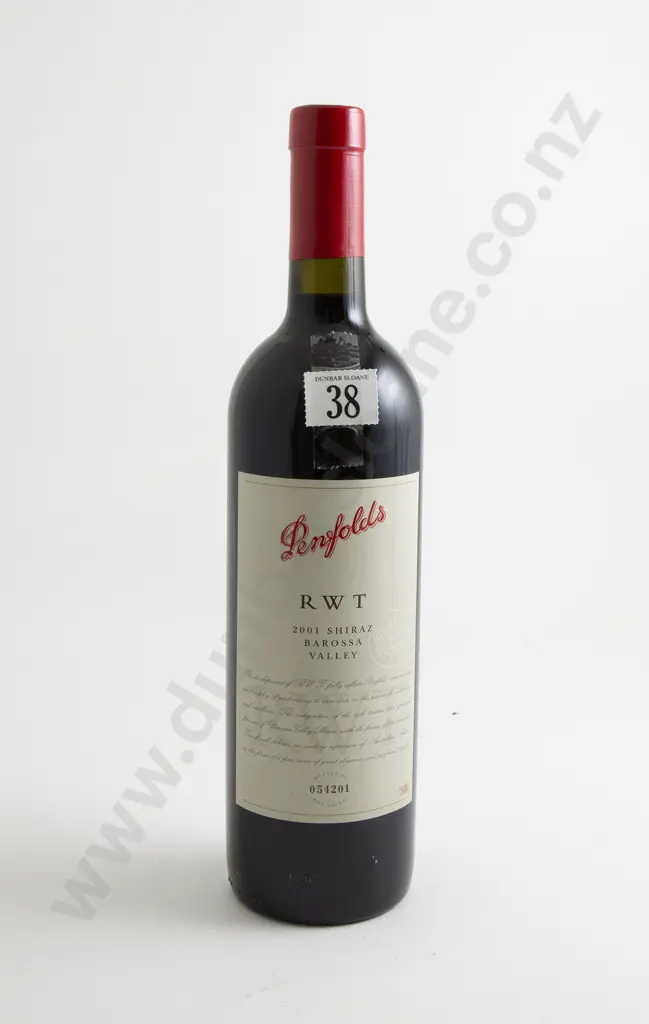 1 bottle Penfolds RWT Barossa Valley Shiraz 2001 Image 1++