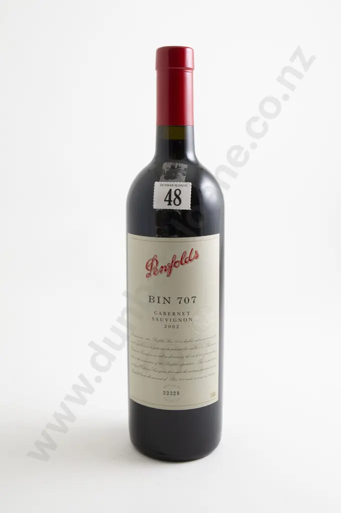 1 bottle Penfolds Bin 707 Cabernet Sauvignon 2002 Image 1++