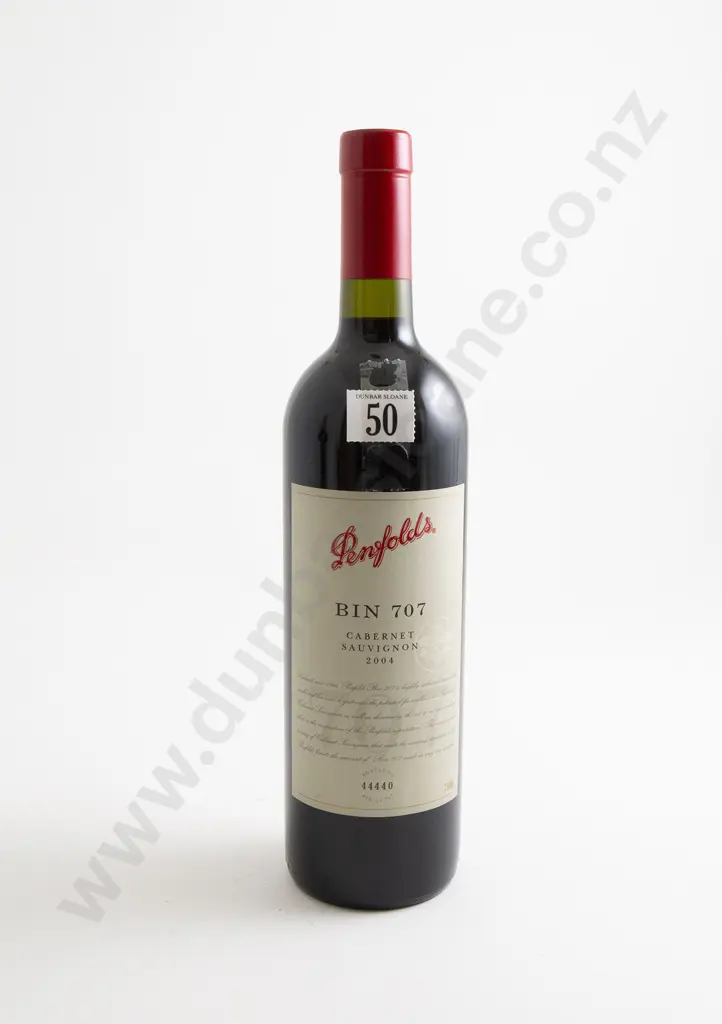 1 bottle Penfolds Bin 707 Cabernet Sauvignon 2004 Image 1++