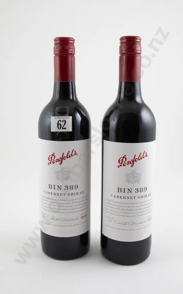 2 bottles Penfolds Bin 389 Cabernet Shiraz 2013 Image 1++