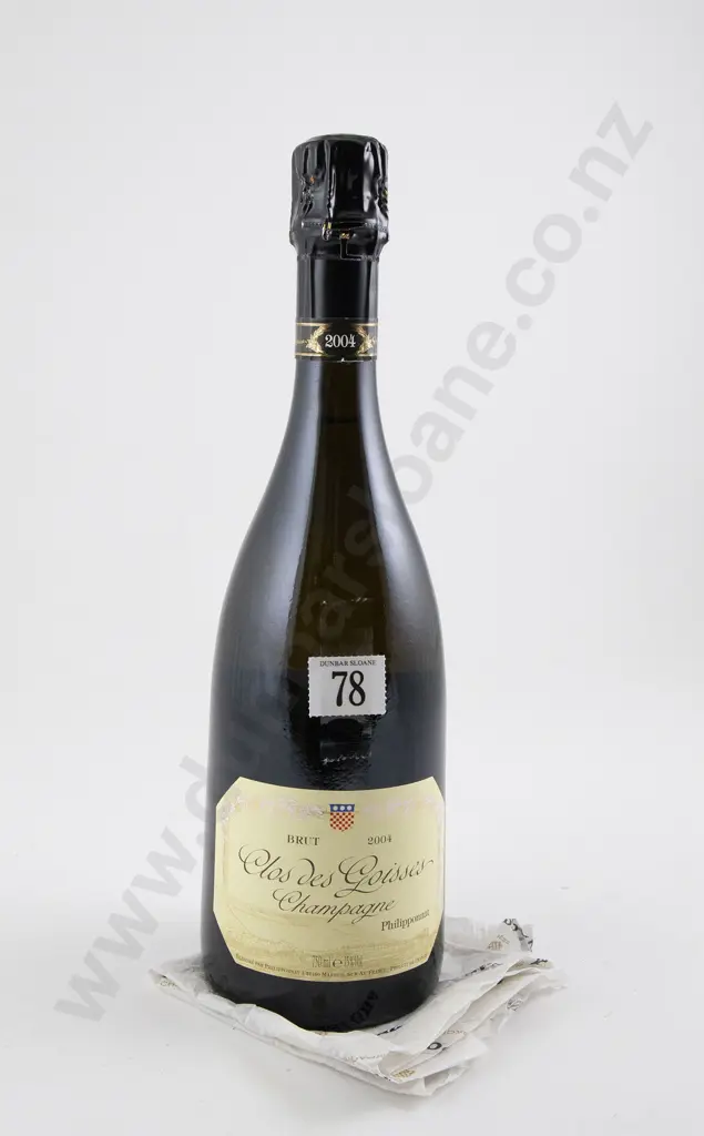 1 bottle Philipponnat "Clos des Goisses" Champagne 2004 Image 1++