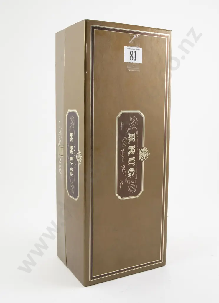 1 bottle (in presentation box) Champagne Krug 1985 Image 1++