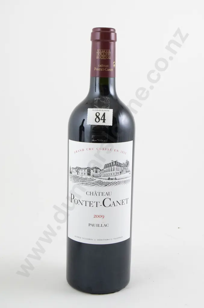 1 bottle Chateau Pontet-Canet Pauillac 2009 Image 1++