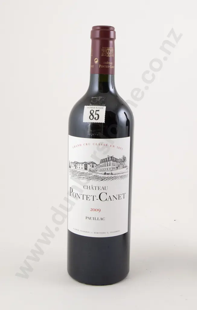 1 bottle Chateau Pontet-Canet Pauillac 2009 Image 1++