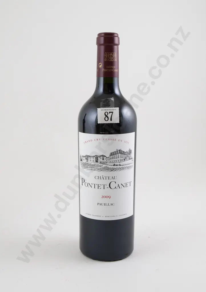 1 bottle Chateau Pontet-Canet Pauillac 2009 Image 1++